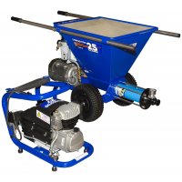 Ensemble machine à enduire Compact-Pro 25 Classic V3 + compresseur E 27 - EUROMAIR