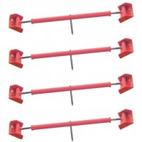 4 Etais de coin résistance 200 kg - MONDELIN