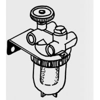 Filtre fioul bi-tube avec Vanne d'arrêt - SOVELOR-DANTHERM