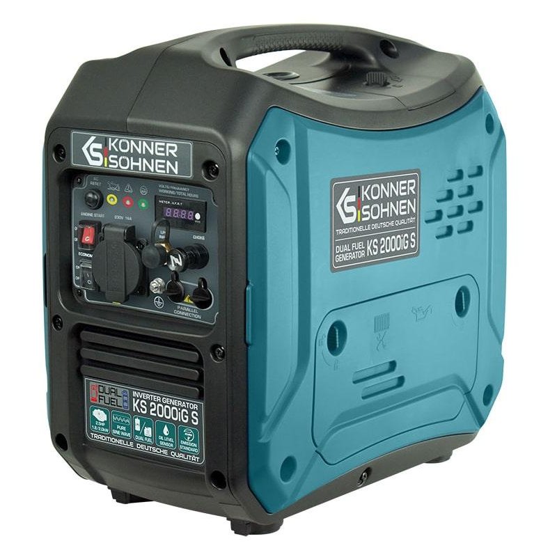 Générateur onduleur hybride essence/gaz KS 2000iG S - KÖNNER & SÖHNEN ...