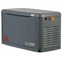 Groupe électrogène au gaz monophasé insonorisé 13 kVA AVR+DE GA13000 - PRAMAC
