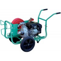 Groupe motopompe haute pression JET 70 EX INCENDIE à essence 400 l/min sur brouette - IMER