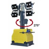 Lumière de chantier à LED à mât rotatif Maxi Light Plug-in Led - Hauteur 8 m - PACLITE