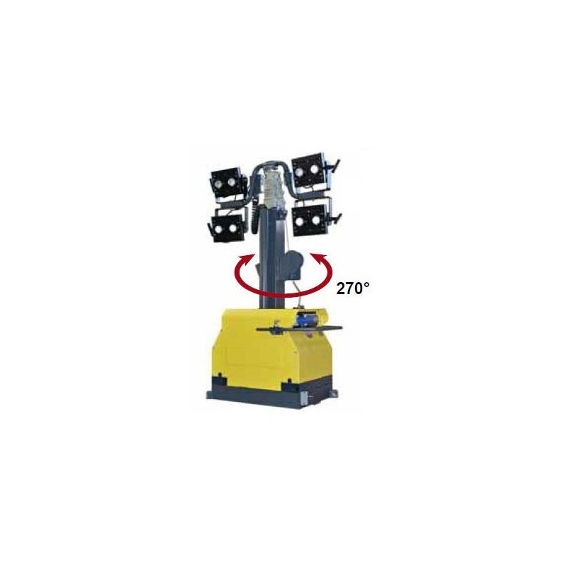 Lumiere Chantier a LED a mat Rotatif Maxi Light Plug-in Led - Hauteur 8 ...