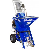 Machine à projeter à malaxage MIXPRO 28 - 3 kW ragréage complète - EUROMAIR