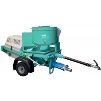 Machine à projeter STEP 120 GR-M monophasée avec malaxeur - IMER