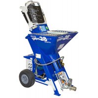 Machine à projeter à malaxage MIXPRO 28 - 2,2 kW ragréage complète - EUROMAIR