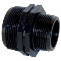 Mamelon réduit fileté en polypropylène 2" x 1"1/2 - CEMO