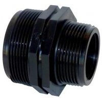 Mamelon réduit fileté en polypropylène 2" x 1" - CEMO