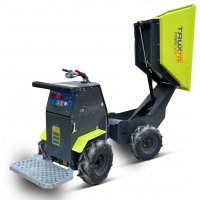 Mini-Dumper à batterie BENDIE EB800PTP avec benne en acier mid-tip 800 kg - ETRAMO