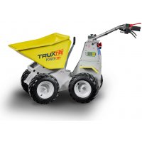 Mini-Dumper à batterie 4 roues motrices BENDIE EB300P avec benne en plastique 300 kg - ETRAMO