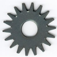 Molette en acier à l'unité - 18 Pointes - Ø 16 et Ø 52 - ETRAMO