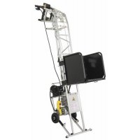 Monte-matériaux avec plateau couvreur acier CASTOR STEEL 150/20 - 10/20 mètres - HAEMMERLIN