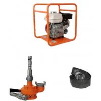 Moteur 4 kW Power Hydro double fonctions + Pompe à eau et Tuyau de refoulement - GÖLZ