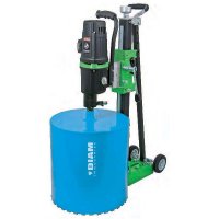 Moteur de carotteuse électrique à eau PLE450B sur bâti - DIAM INDUSTRIES