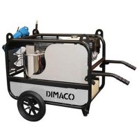 Nettoyeur haute pression thermique eau chaude diesel intensif 900 l/h - DIMACO