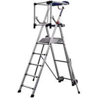 Plate-forme individuelle roulante avec stabilisateurs PERFORM 5 marches - DUARIB