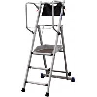 Plate-forme individuelle roulante avec stabilisateurs T-REX 3 marches - DUARIB