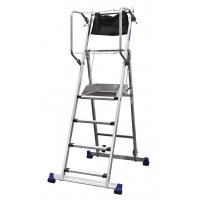 Plate-forme individuelle roulante avec stabilisateurs T-REX 4 marches - DUARIB