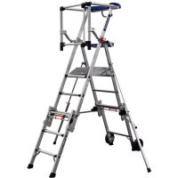 Plate-forme individuelle roulante hauteur réglable XT5 PERFORM 3 à 5 marches - DUARIB