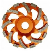 Plateau de ponçage diamant pierre naturelle et reconstituée, granit, sols durs DS36T - Ø 150 mm - GOLZ