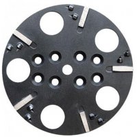 Plateau diamant béton, colle, peinture, époxy CG250 PD PKD - Ø 250 mm - GOLZ