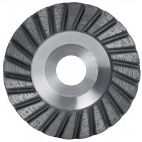 Plateau diamanté béton/pierre naturelle/matériaux de construction PJC - Ø 125 mm - DIAM INDUSTRIES