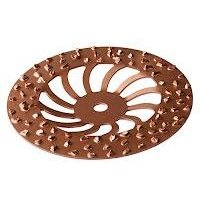 Plateau meule métal dur pour résidus de colle et vieux enduits - Ø 150 mm - IMER