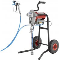Pistolet à peinture Airless Jolly avec chariot - Débit 1,9 l/min - ETRAMO