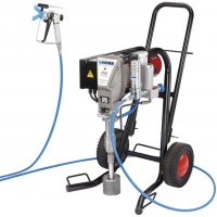 Pistolet à peinture Airless Zeus avec chariot - Débit 4 l/min - ETRAMO