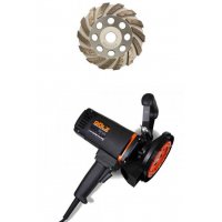 Ponceuse portable SM125 robuste + 1 plateau DS36 Ø 125 mm - GOLZ