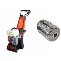 Raboteuse industrielle thermique GFP200 + 1 tambour complet avec molettes en carbure de tungstène - GOLZ