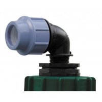 Raccord compression coudé à 90° pour raccorder une pompe immergée - CEMO