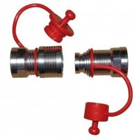 Raccord rapide gasoil en laiton chromé - CEMO