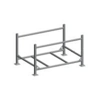 Rack de stockage 1 500 x 1 500 en acier galvanisé - DUARIB