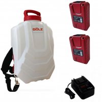 Réservoir autonome WB16E équipé de sangles dorsales avec 2 batteries et 1 chargeur - GOLZ