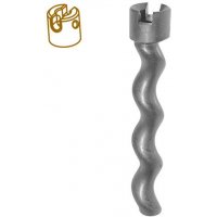 Rotor pompe MIXER 8 N13S INOX tête fendue et percée - EUROMAIR