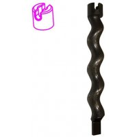 Rotor pompe MIXER POLO D8-1,5 tête fendue avec axe d'entraînement 25 x 10 x 40 - EUROMAIR