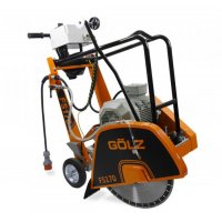Scie à sol électrique FS170E Ø 500 mm - Moteur triphasé 5,5 kW - GOLZ