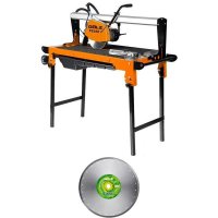Scie de carreleur professionnelle TS250 + 1 disque SG08 Ø 250 mm - GOLZ