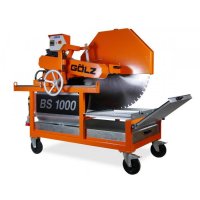 Scie électrique triphasée de maçon BS1000 + Disque BS30 Ø 1 000 mm - GOLZ