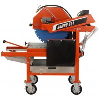 Scie sur table de chantier thermique à essence JUMBO 651 - Ø 650 mm - NORTON CLIPPER