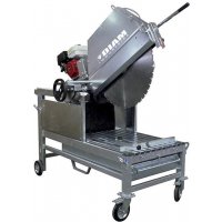 Scie sur table moteur essence robuste pour gros volumes DK1000ES-G - Ø 1 000 mm - DIAM INDUSTRIES