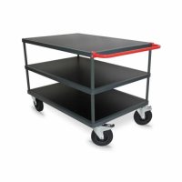 Servantes 3 plateaux bois 500 Kg ou 650 Kg - PLANORGA