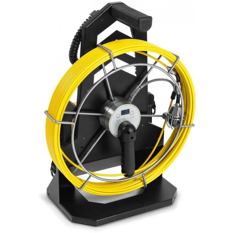Pronomic KT-100 Tambour Enrouleur De Câble Vide - Noir - Pour Câbles Micro 80-100m