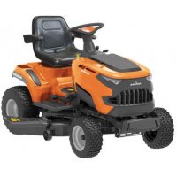 Tondeuse thermique autoportée 452 cm³ DK 98 SH avec Mulching + Kit attelage - FRANCEPOWER