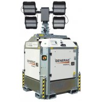 Tour d'éclairage de chantier hybride diesel/électrique CUBE PRO Y2 - GENERAC