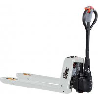 Transpalette électrique EY20L avec batterie et chargeur - Roues stabilisatrices - Fourches 1 150 x 550 mm - PRAMAC