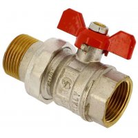 Vanne droite MF 1" - RENSON